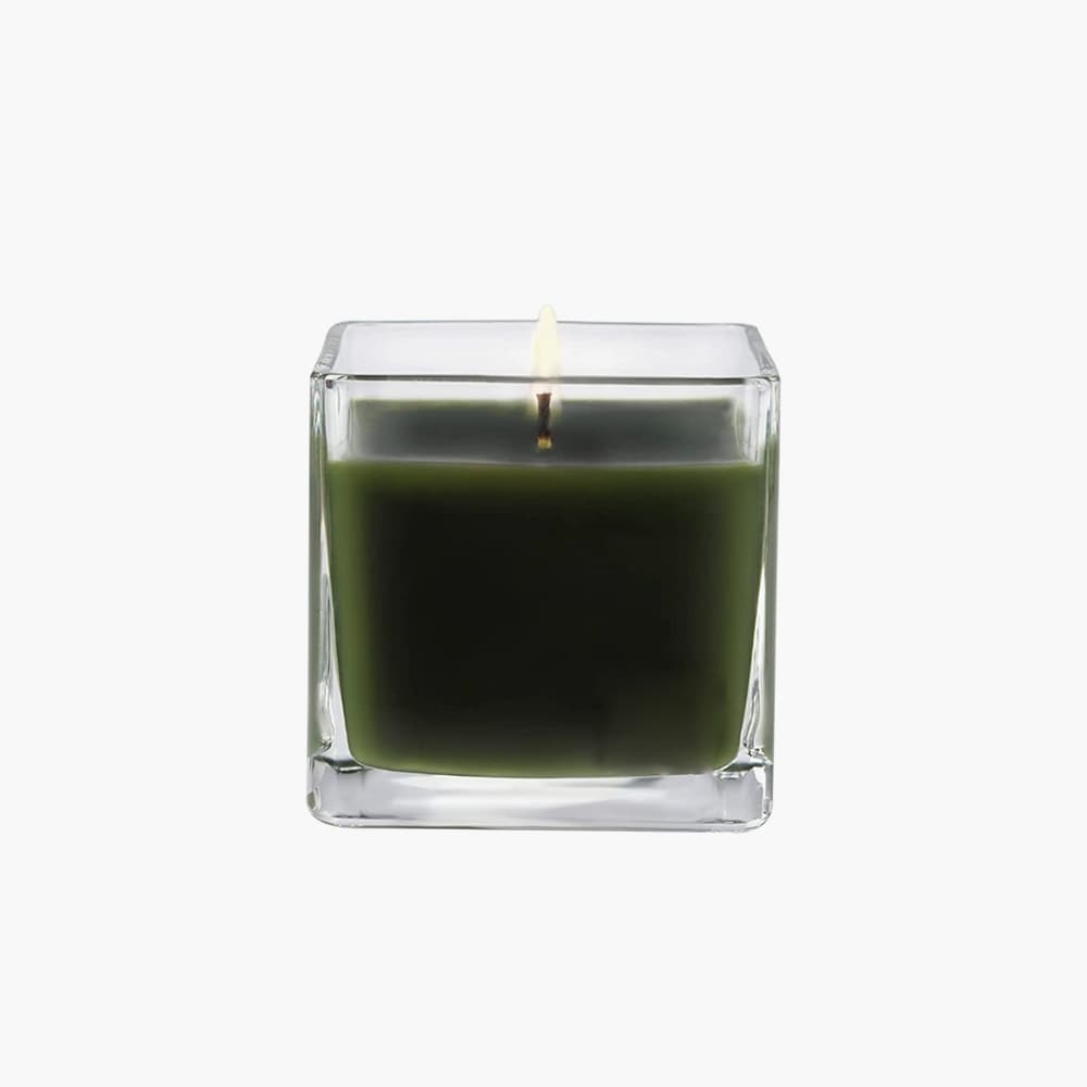 classic cube luxury candle jar
