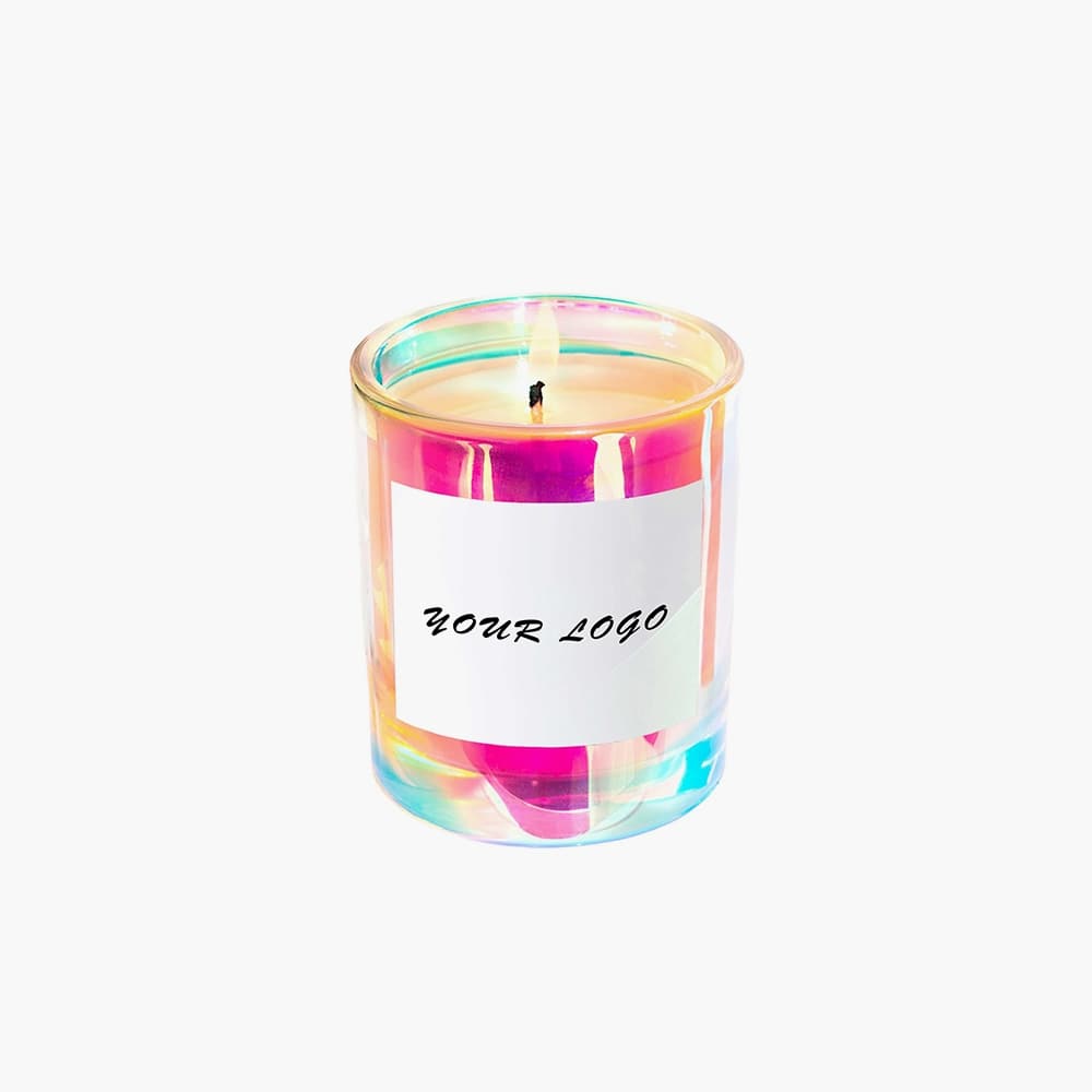 cutomize holographic candle jar