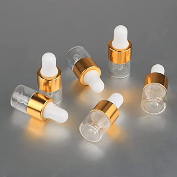 mini perfume oil bottles