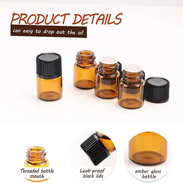 easy to drop perfume oil bottles