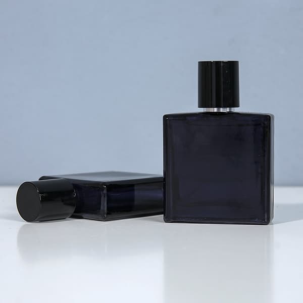 black perfume bottles decoration