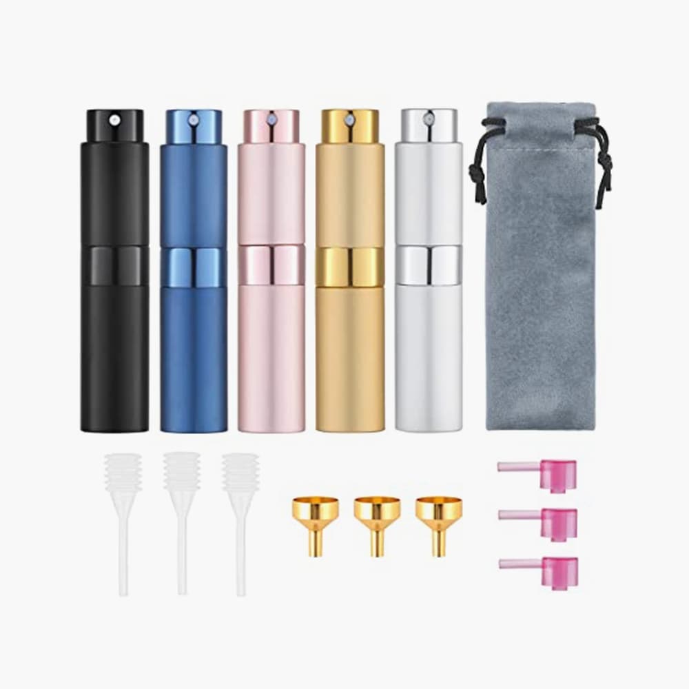 colorful perfume atomizers
