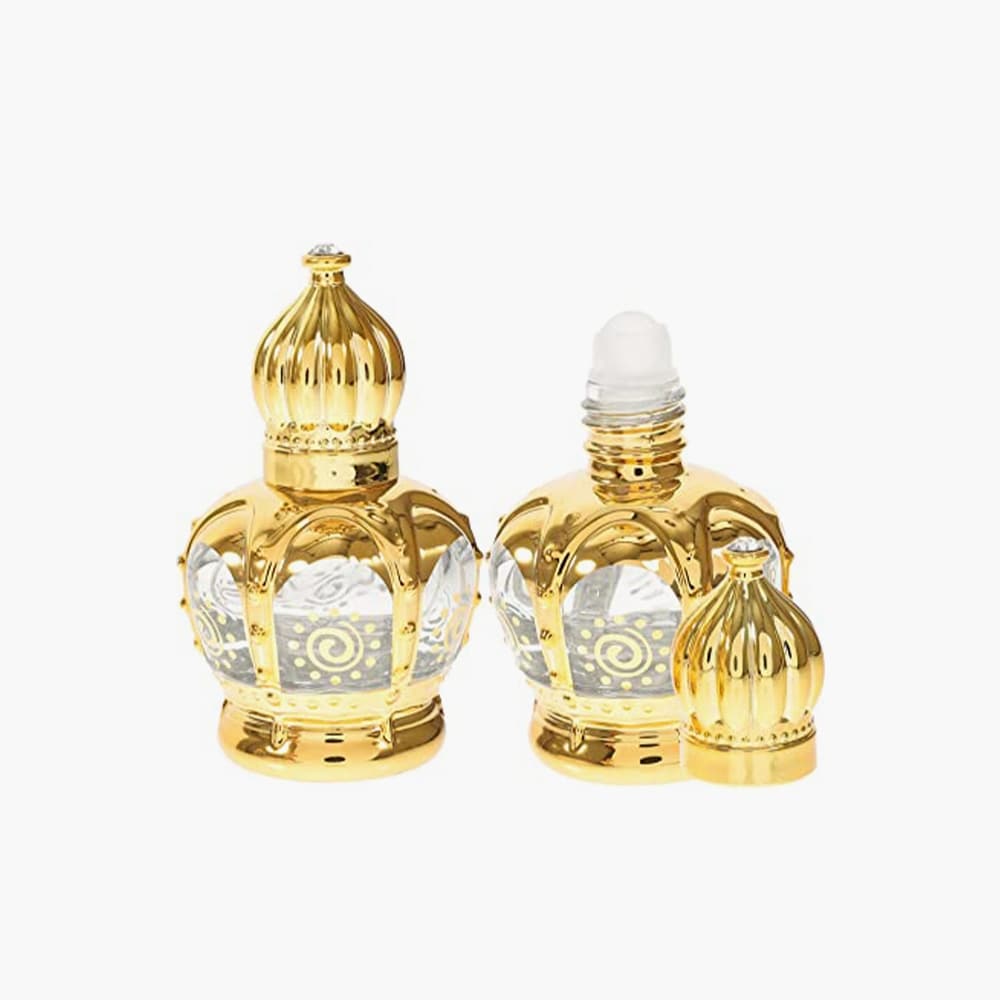 crown roll on perfume bottles