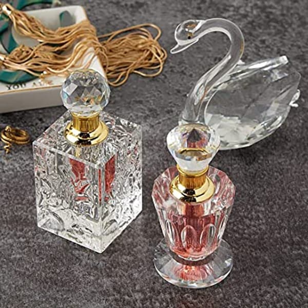 luxury crystal perfume bottle