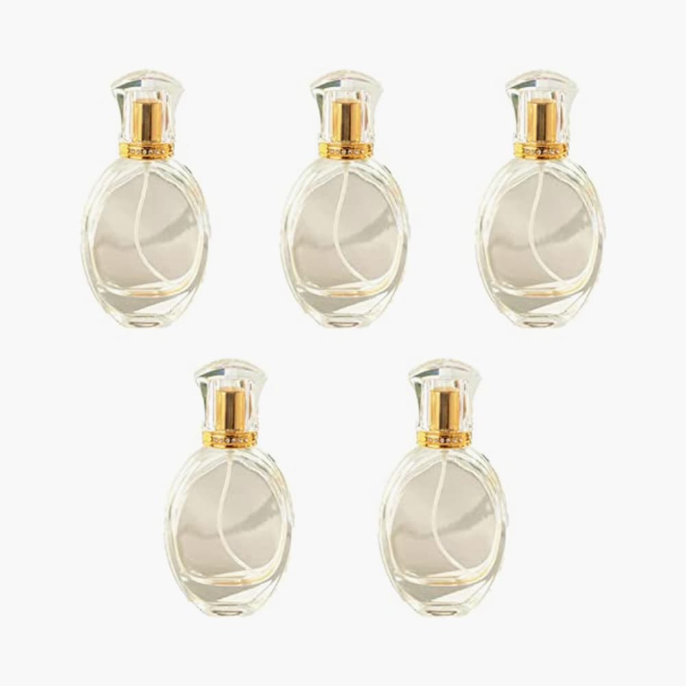 oval luxury perfume bottles