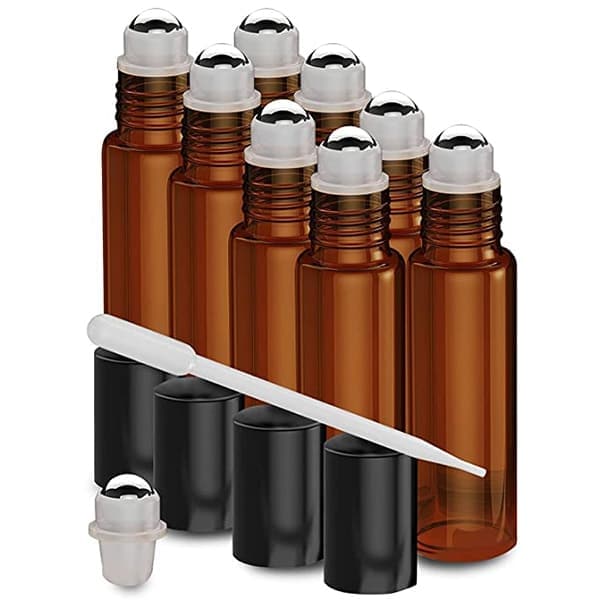 brown 100ml perfume oil bottles