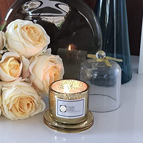 bell jar candle for engagement