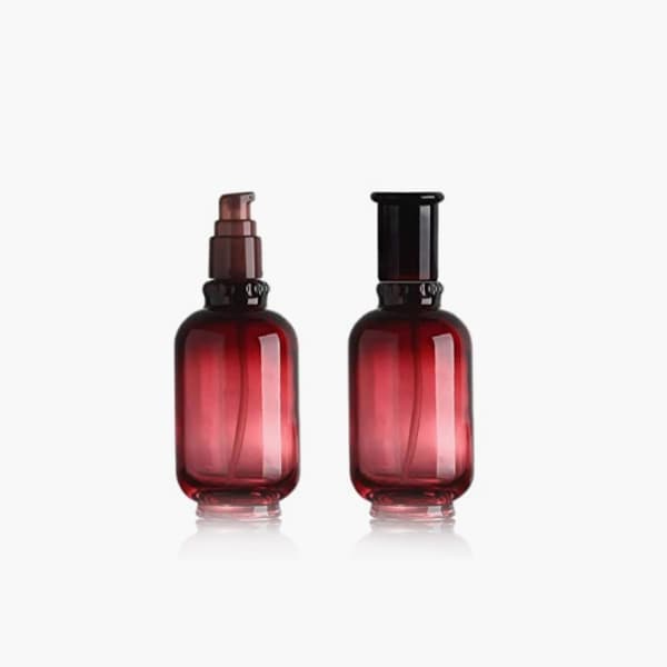 gradient red wholesale lotion bottles with pump