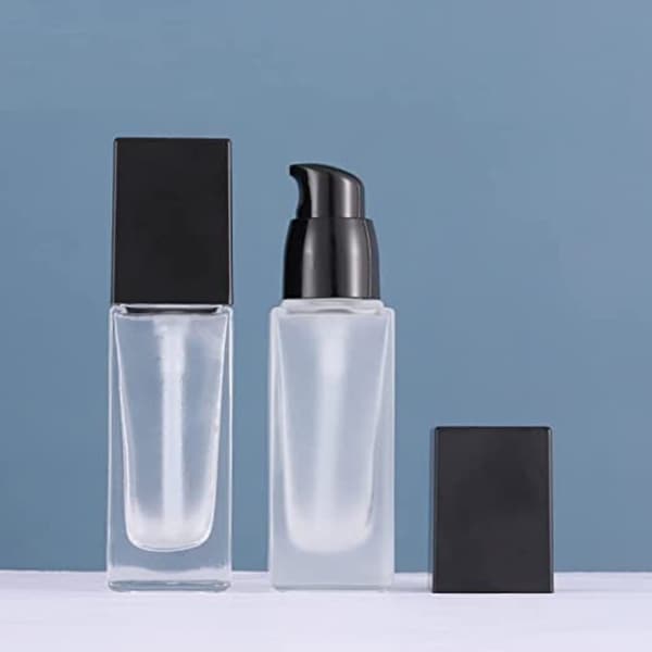 clear small lotion bottles