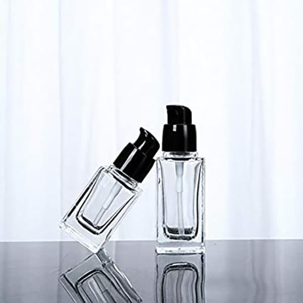 clear lotion bottles