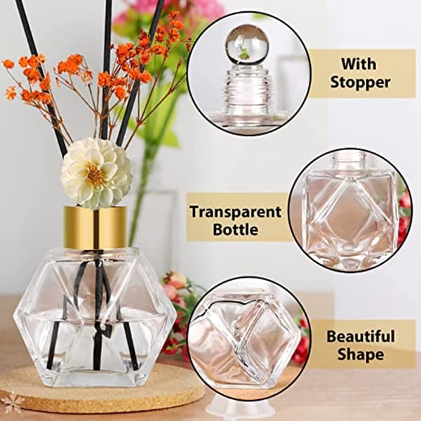 diffuser bottle with glass stopper