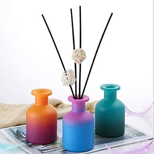 colored diffuser bottles