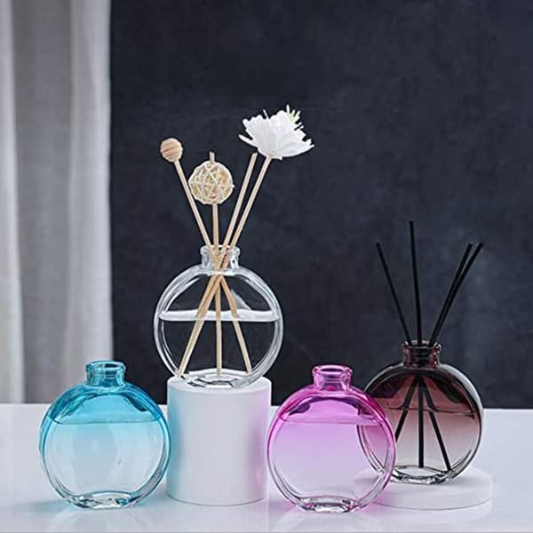 colored diffuser bottles