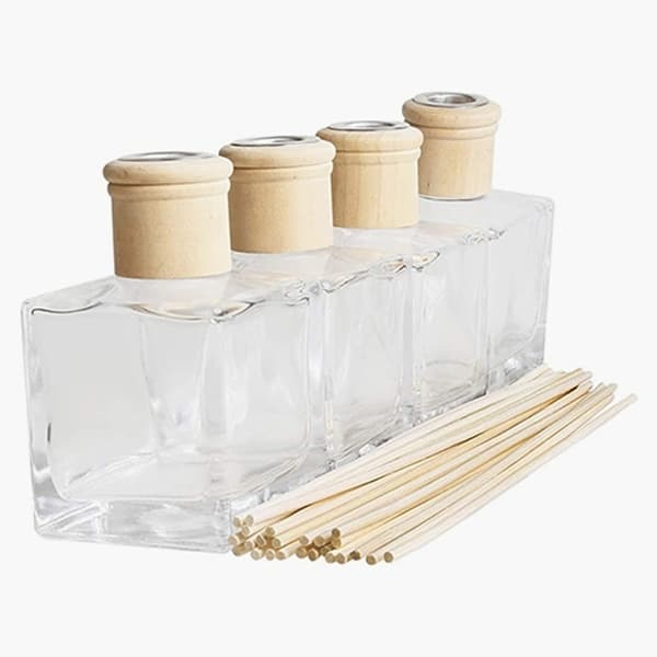 cube diffuser bottles with caps