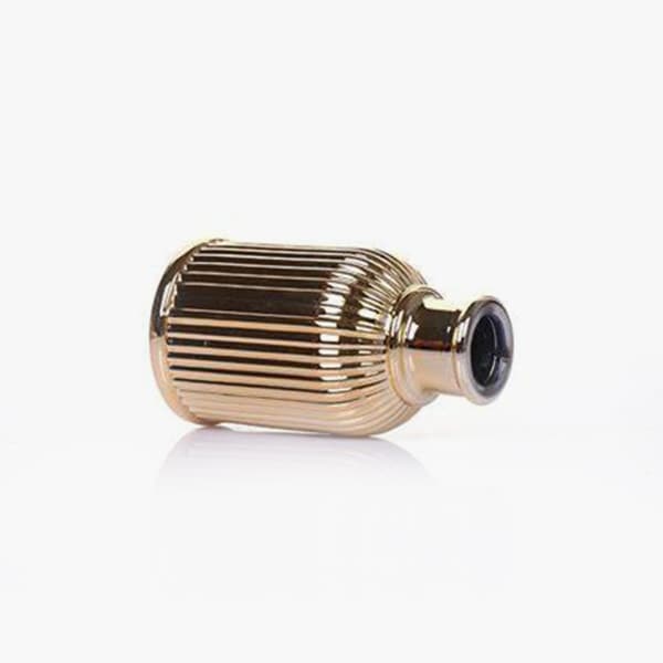 ribbed gold diffuser bottle