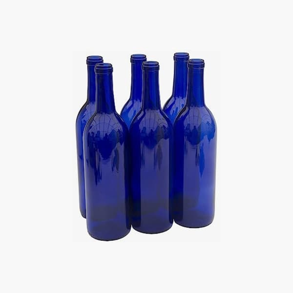 cobalt blue glass beer bottles bulk