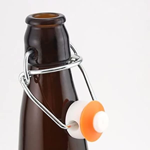 brown beer bottle cap