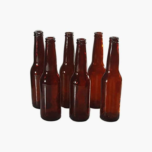 long neck brown beer bottles
