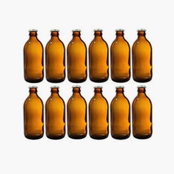 stubby beer bottles