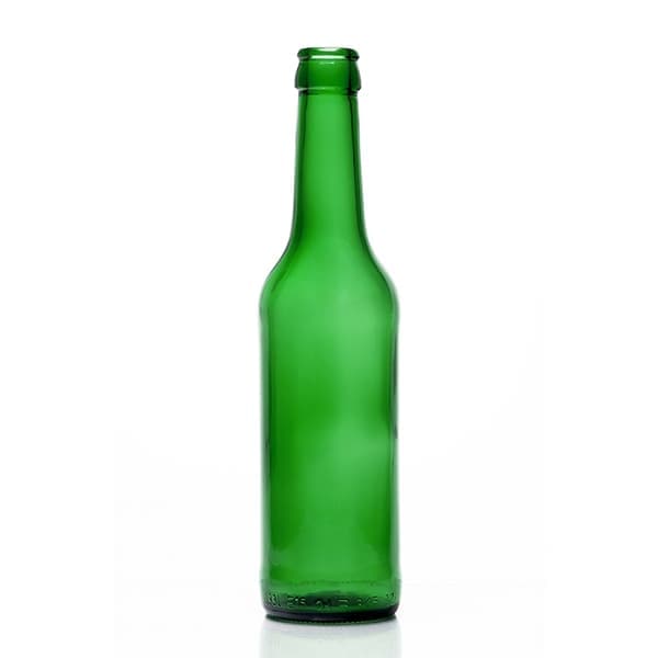 green longneck beer bottle