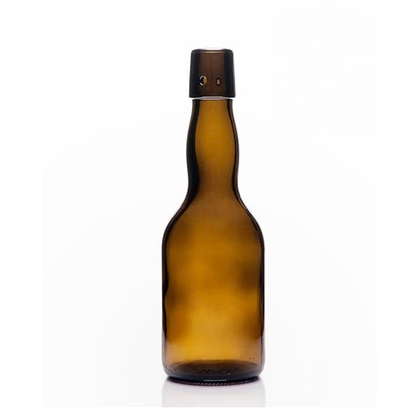 brown beer pint bottle