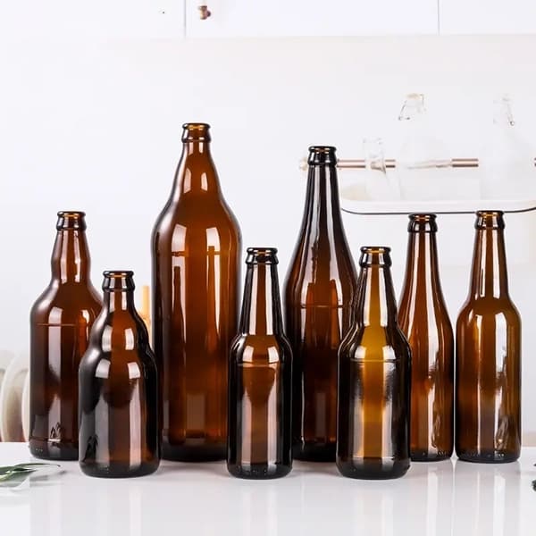 custom shape beer bottles