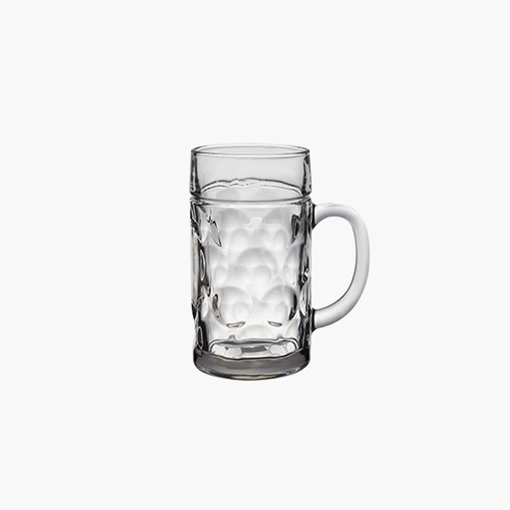 big glass beer mug