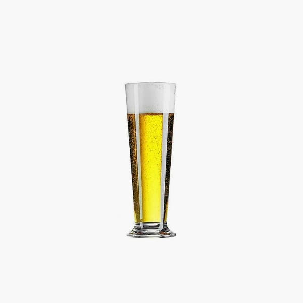 thick base lager glass