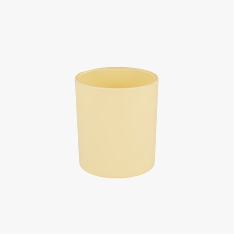 Yellow Candle Containers Wholesale