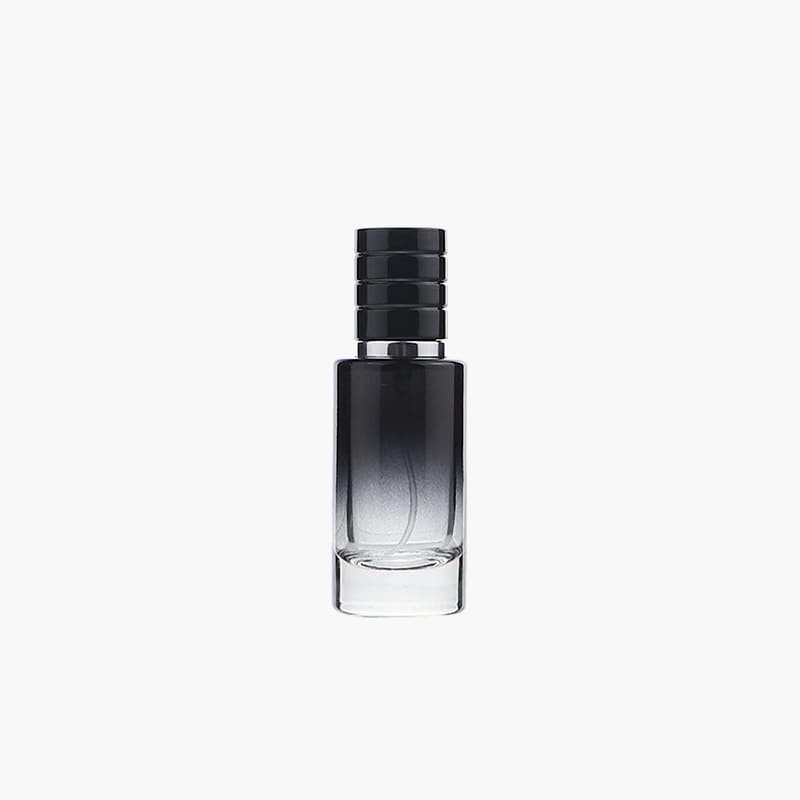 30ml Gradient Black Square Refillable Perfume Bottles