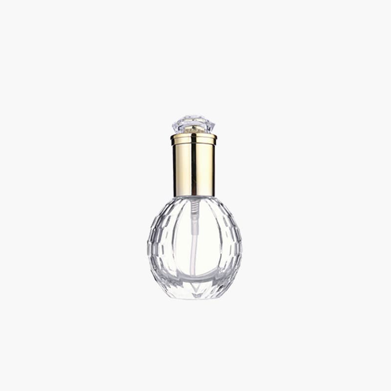 50ml clear glass perfume spray bottle