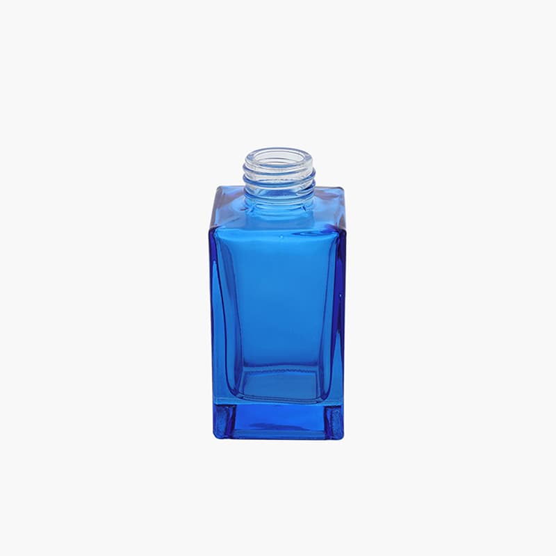 blue perfume bottle