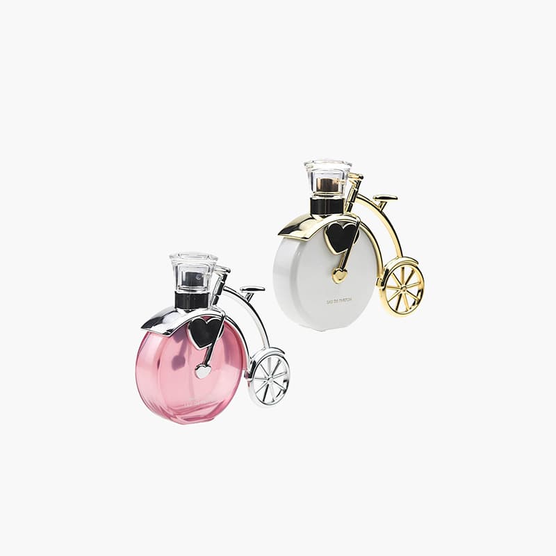 50ml bickcle shaped perfume bottle