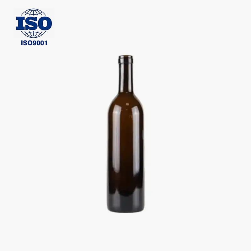Glass Wine Bottles+ ISO 9001