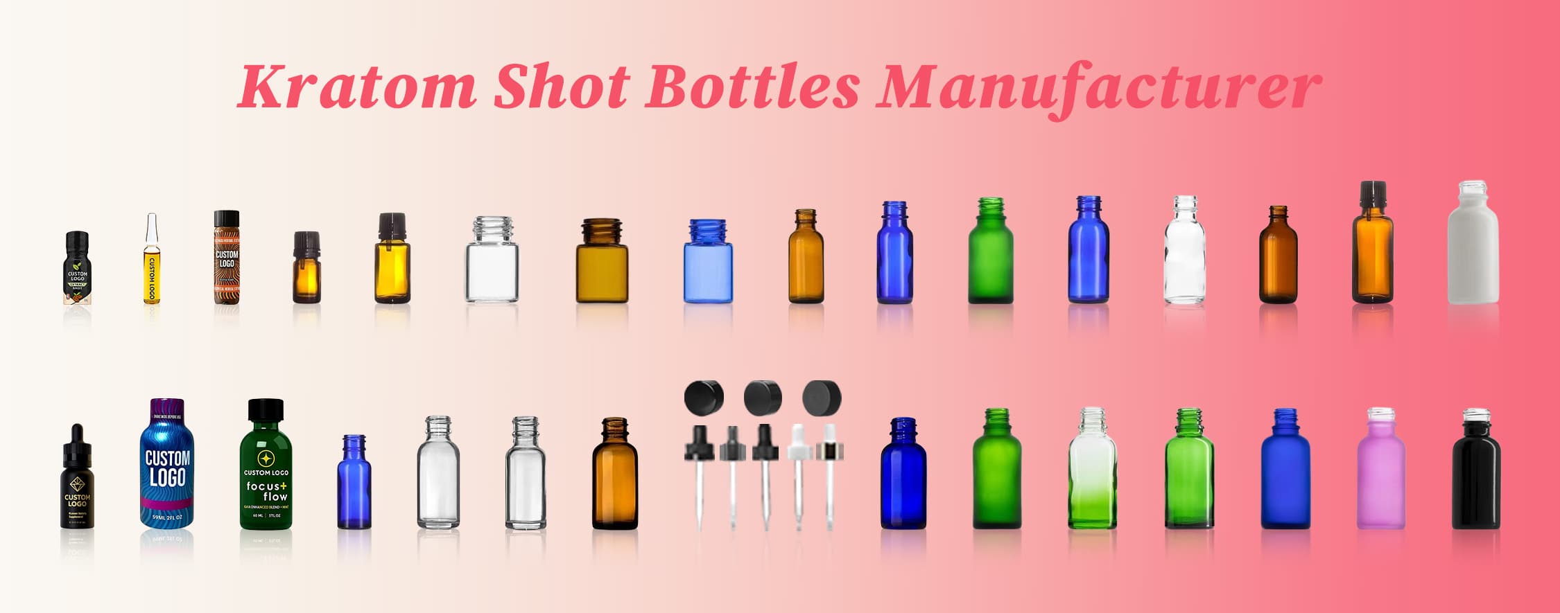 Kratom Shot Bottles Manufacturer