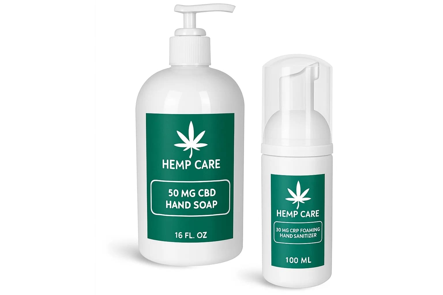 CBD Topical Body Care Bottles