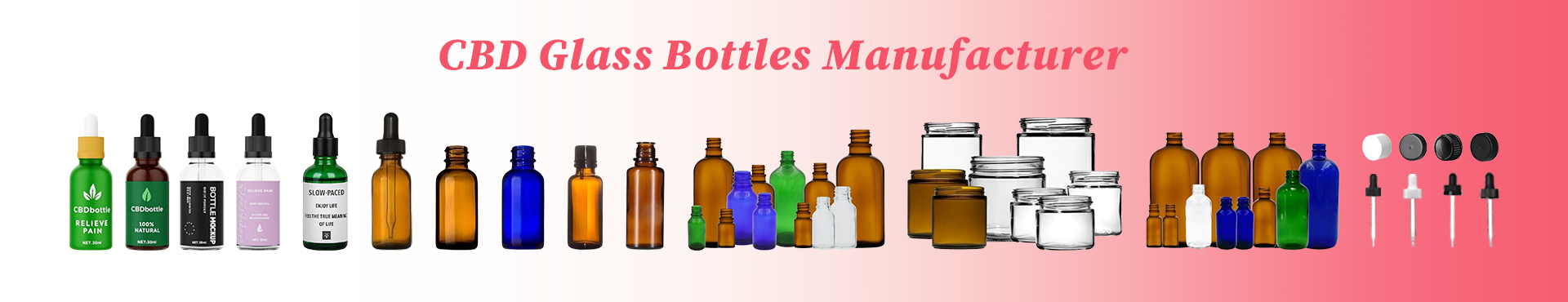 CBD Glass Bottles