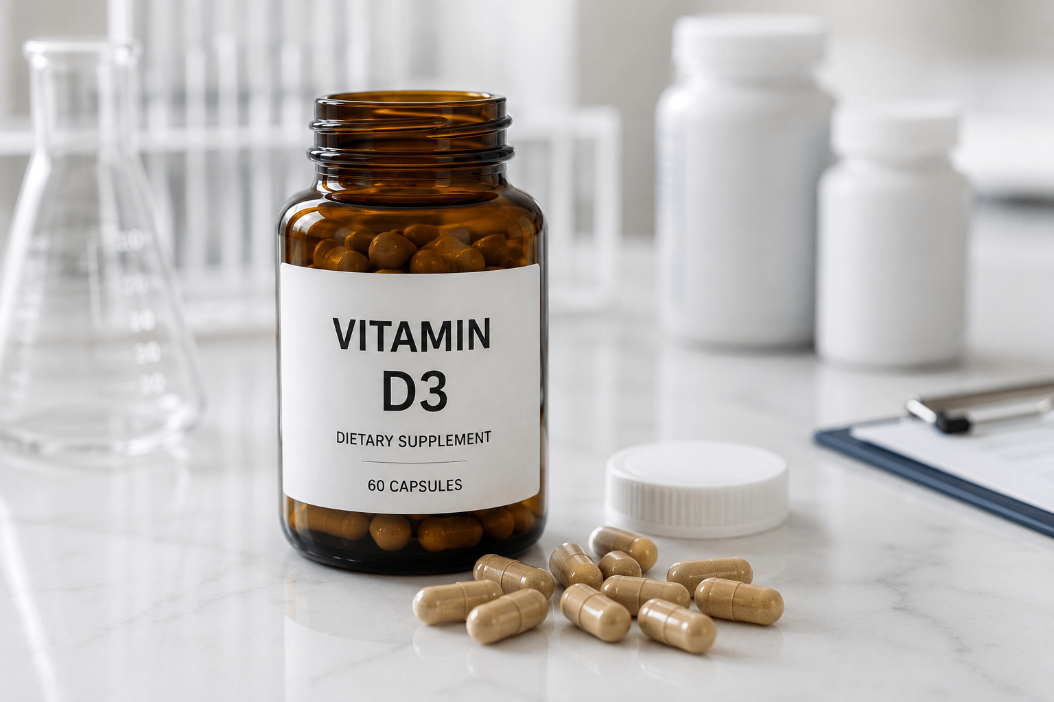 Vitamin / Supplement Bottle