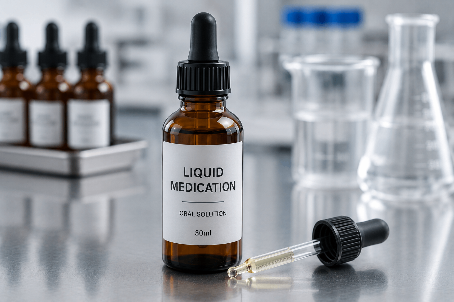 Dropper Liquid Bottle