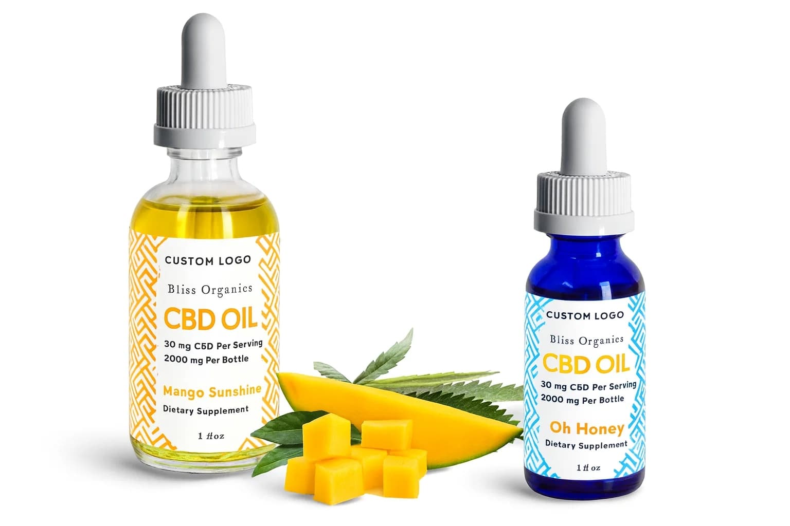 CBD Dropper Bottles