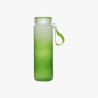 Frosted Borosilicate Glass Water Bottle