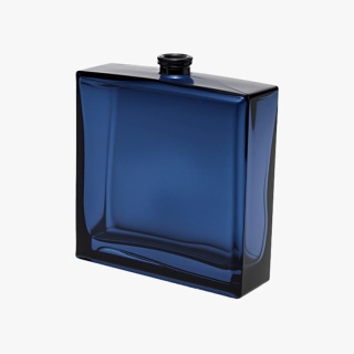 100ml Cobalt Blue Square Glass Perfume Bottle