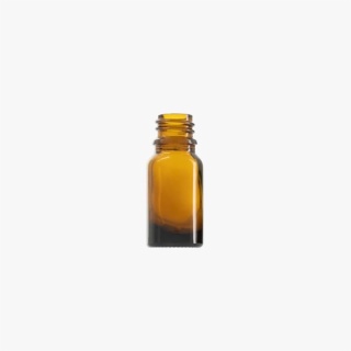 10ml Amber Euro Round Glass Bottle
