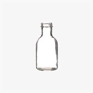 10oz Clear Glass Stout Decanter Bottle