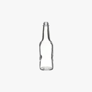 10oz Clear Glass Woozy Bottle