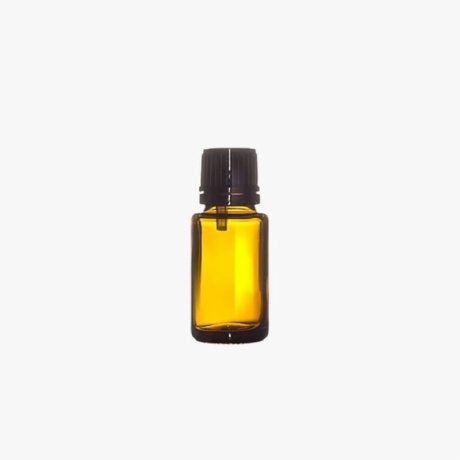 15ml (0.5oz) Amber Glass Dropper Round Bottle