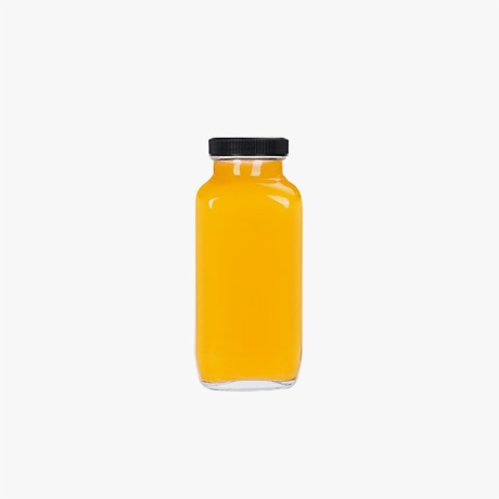 16 oz glass juice bottles