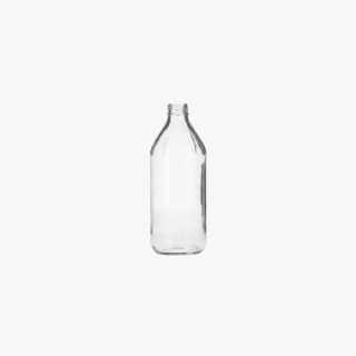 16oz (473ml) Flint (Clear) Glass Vinegar Bottle Round