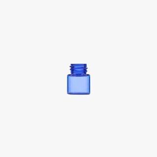 1ml Blue Glass Vial