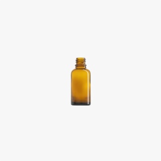 20ml Amber Euro Round Glass Bottle